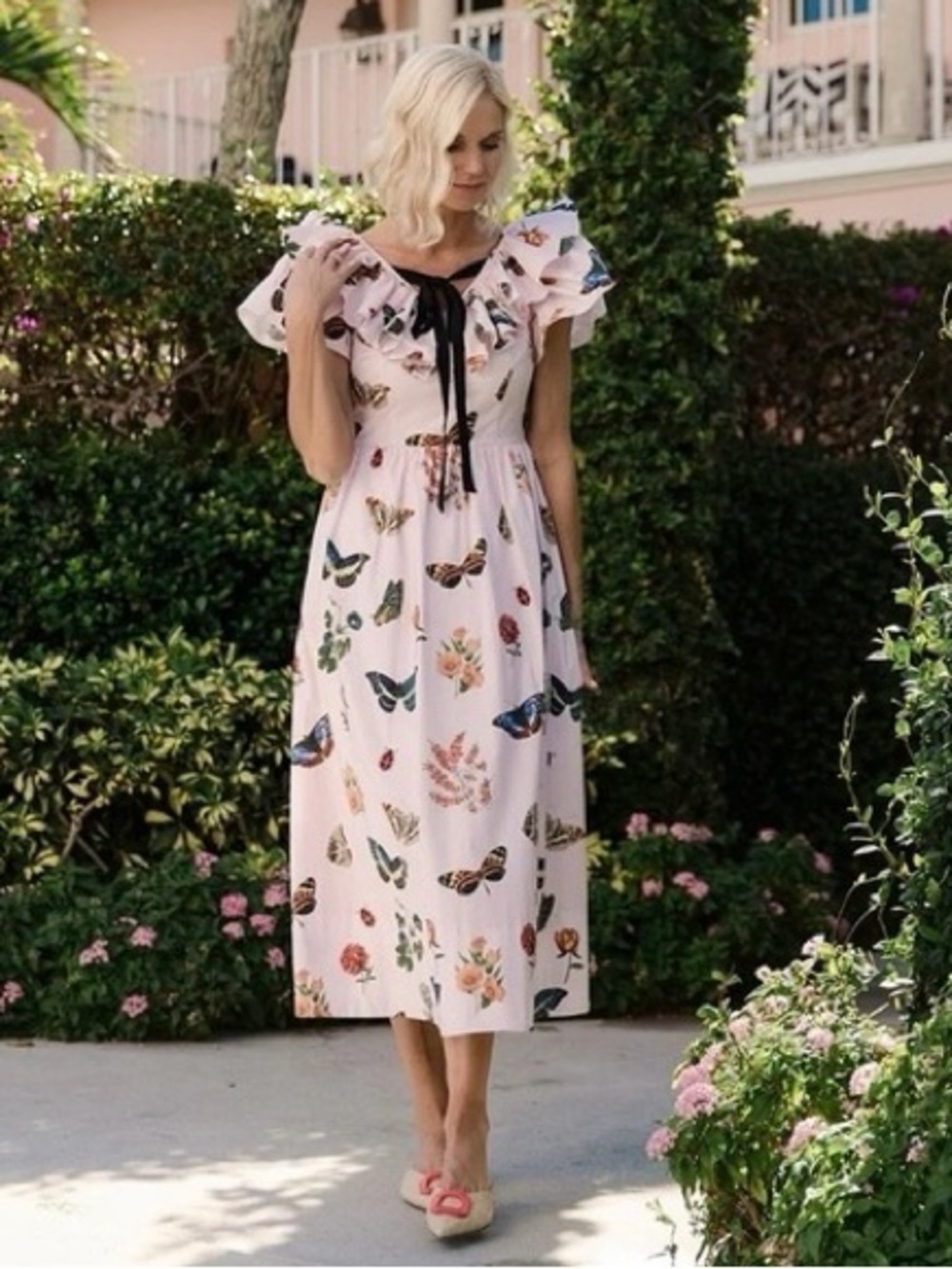 Antonio Melani x Jennifer Sumko Butterfly Dress